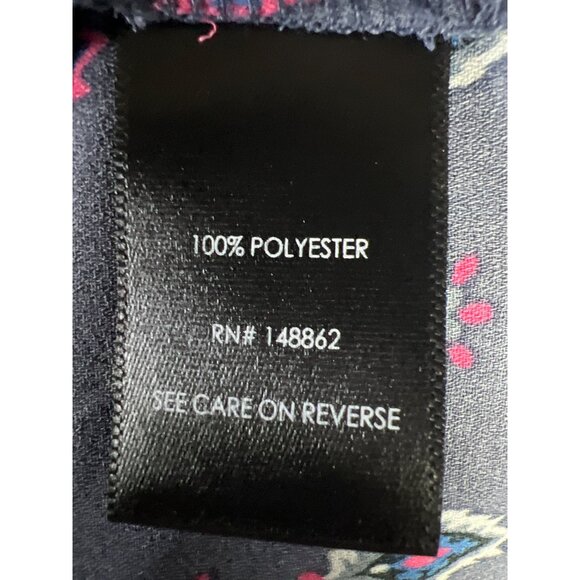 Torrid Womens Sleeveless Scoop Neck Tank Top Size 0 Gray & Pink Abstract Print - Picture 7 of 7